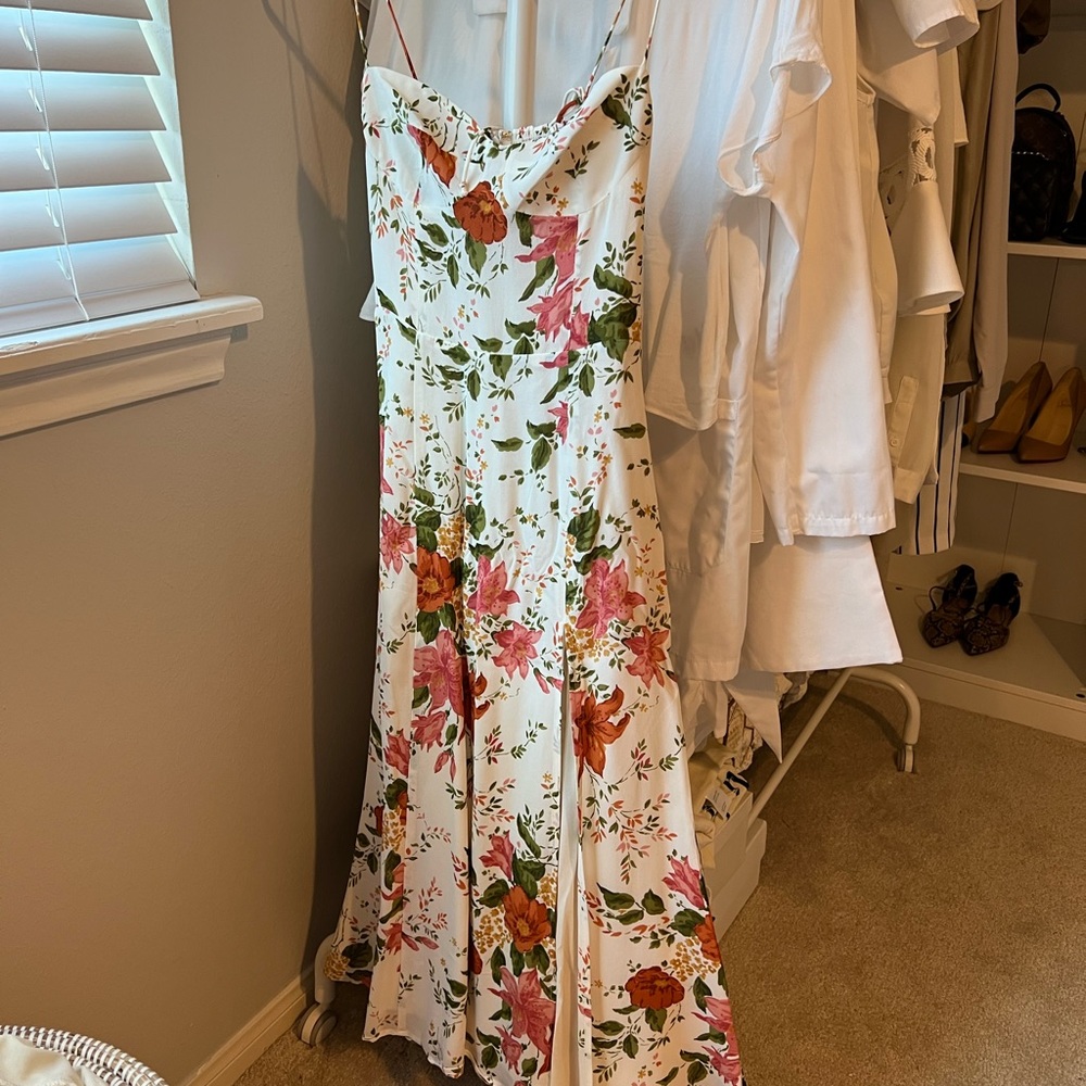 Reformation Juliette Dress tropique size 0 - Picture 4 of 5